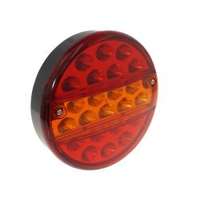 Multifunkciós lámpa átmérője: 145 mm, diódás, LED-es fék-, helyzet- és irányjelző 12-24 - CM86651