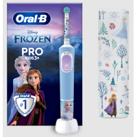 Oral-B Oral-B D103 Vitality Pro Kids 3+ elektromos gyerek fogkefe, Frozen II + útitok (10PO010414)