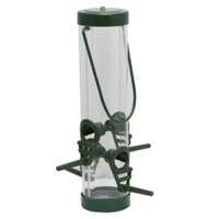 Madáretető hengeres műanyag esővédett 6x6x25 cm (8922092)