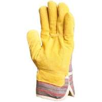 EP Bőr rakodókesztyű marhahasíték tenyérbéléssel, sárga (204)