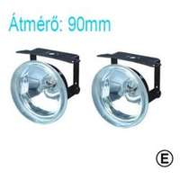 Kerek 90mm ködlámpa KL-HY-085X (szúrófényű) "E" jeles