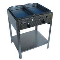 Gáz-Grill BGS-2 P2 Kétégős álló kombi készülék, PB-gáz üzemű