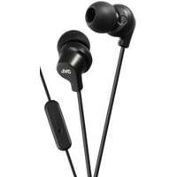 JVC JVC HA-FR15B fülhallgató kábeles vezérlővel és mikrofonnal, fekete (10884)
