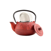 Perfect Home Perfect Home öntöttvas teáskanna, piros (14916)
