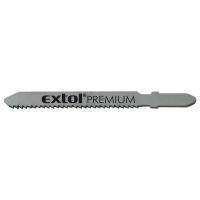 Extol Extol Premium dekopírlap fémre, 5db, Bosch befogás, HSS; 51×8×1,5mm, 1,2mm fogtáv, mart, hullámosíto