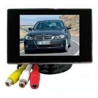 stbazar 3.5' TFT LCD mini monitor autóba színes tolatókamera monitor