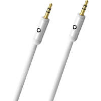 Oehlbach Oehlbach OB 60010 i-Connect J-35 Prémium sztereó 3,5 mm Jack - 3,5 mm Jack kábel, fehér színben, 0,5 méter