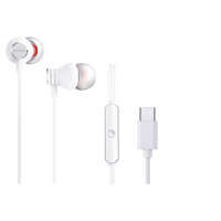 Aiwa Aiwa ESTM-50USB-C/WT Prémium hangminőségű fülhallgató USB-C csatlakozással, Hyperbass mély