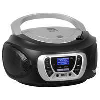 Trevi Trevi CMP 510 DAB Hordozható Sztereó Boombox CD-lejátszó, DAB/DAB+, FM rádióval, AUX és USB bemenettel, fekete szín