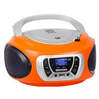 Trevi Trevi CMP 510 DAB Hordozható Sztereó Boombox CD-lejátszó, DAB/DAB+, FM rádióval, AUX és USB bemenettel, narancssárga