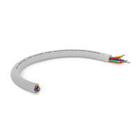 Hertz Hertz MSC 12.2 RGB 18 ónnal bevont, nagy tisztaságú réz (OFC) tengerészeti minősítésű hangszóró kábel 12AWG (3,3 mm²) RGB LED vezérlő kábellel egybeépítve, az egyszerű telepítéshez...