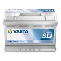 Varta Varta Dynamic SLI 12V 74Ah 680A Jobb+ autó akkumulátor (E11)-574012