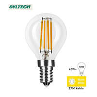 Syltech Sylvania SYLTECH E14 4,5W (40W) 2700K meleg fehér filement LED