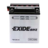 Exide Exide YB12A-A 12V 12Ah 170A bal+ motorkerékpár akkumulátor - 512011