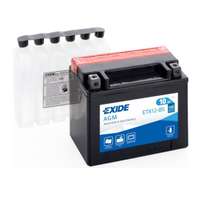 Exide Exide YTX12-BS 12V 10Ah 150A AGM bal+ motorkerékpár akkumulátor - 510012
