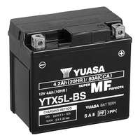 Yuasa Yuasa YTX5L-BS 12V 4Ah 70A AGM motorkerékpár akkumulátor - 504012