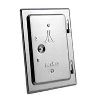 Anro Kéményajtó 120x180 mm saválló INOX merevített