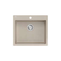 Quadron Quadron MORGAN 110, 570 x 500 mm river sand bézs színű gránit mosogatótálca