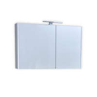 TMP TMP SHARP Tükrös fürdőszobai szekrény LED világítással - 100 cm