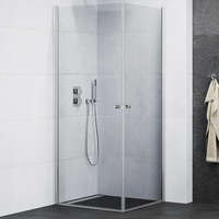 Homedepo Mexen Pretoria Duo 70X70/80X80/90X90/100X100 cm szögletes két nyílóajtós zuhanykabin 6 mm vízlepergető biztonsági üveggel, 190 cm magas