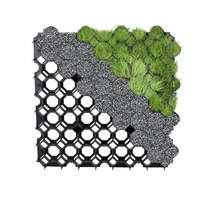 Panitalia Zöld műanyag gyeprács 50x50 cm, 3500 kg teherbírással
