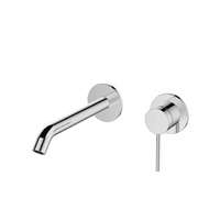 Arezzo Design Arezzo Design Slimfield króm fali egykaros kerámiabetétes mosdó csaptelep