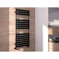Arezzo Design AREZZO design MOON ANTRACIT 500x1200 törölközőszárítós radiátor, matt fekete