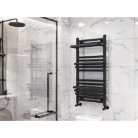 Arezzo Design AREZZO design STEP BLACK 500x1000 törölközőszárító radiátor, matt fekete
