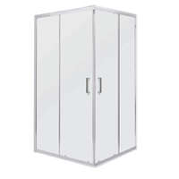 Kerra Malibu SQ 90x80 szögletes zuhanykabin zuhanytálca nélkül