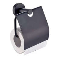 Diplon Fekete fedeles WC papír tartó SE02972
