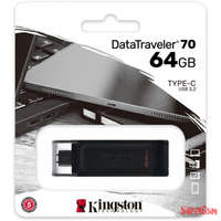 Kingston Kingston 64 GB Data Traveler 70 USB-C 3.2, pendriv