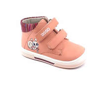 Asso Asso, bőr kislány bokacipő, csigás (20 - 24) L-C-010-02 (20)