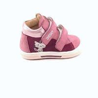 Asso Asso, bőr kislány bokacipő, cicás, unikornisos (20 - 24) L-C-013-11 (21)