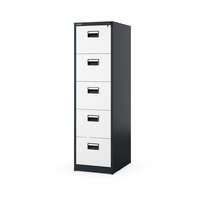 JAN NOWAK® JAN NOWAK® | SARA V005 fém irattartó szekrény / Antracit-fehér