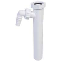 Styron Kötőcső 40mm 6/4", mosógép csatlakozóval, 265mm, Styron