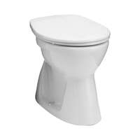 Alföldi WC csésze lapos öblítésű, alsó kifolyású, hosszított, 4032 Alföldi