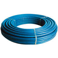 B.T. 5 rétegű (alubetétes) szigetelt cső 16mm, kék 100 fm/tekercs