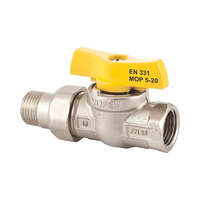 Mofém Gáz golyóscsap 1/2" KBH, Flexum, Mofém