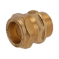 B.T. Réz, 15mm-1/2" KM roppantógyűrűs csatlakozó