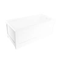 H2O Szaniter Kád oldallap 70cm, jobbos, akril, Molly, Danuta egyenes kádhoz