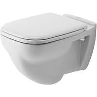 Duravit WC csésze lapos öblítésű, fali, Duravit D-Code