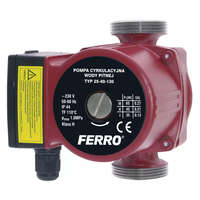 Ferro Ferro 25/40-130, keringetőszivattyú, ivóvízre (0203W)
