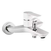 Ferro Kád csaptelep zuhanyszett nélkül, Adore White/Chrome, Ferro