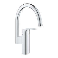 Grohe Álló mosogatócsaptelep felső kifolyócsővel 210 mm, EuroSmart króm, Grohe