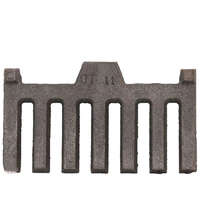 DT-11 fésűs rostély 180x105x15 mm