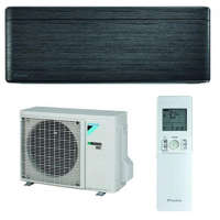 Daikin Daikin Stylish Black Acacia FTXA35BT-RXA35A oldalfali split klíma szett 3,5 kW, fekete akác