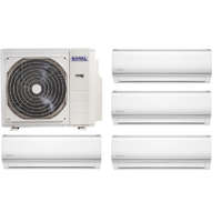 Korel Korel Nexo multi-split klíma szett, 12,3 kW K5OE-42HFN kültéri + 2db 2,6 kW +2db 3,5kW beltéri, csepptálca és karterfűtéssel