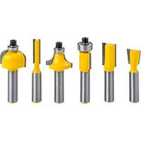 Drel Drel felsőmaró készlet, 6 db-os, 8 mm-es szárral