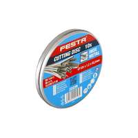 Festa Festa INOX fémvágó korong 125 x 1,2 x 22,2 mm, 10 db-os készlet, fém dobozban