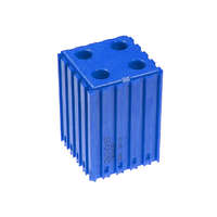 Industrial Solutions &amp; Services Műanyag tároló 10 mm-es hengeresszárú szerszámokhoz